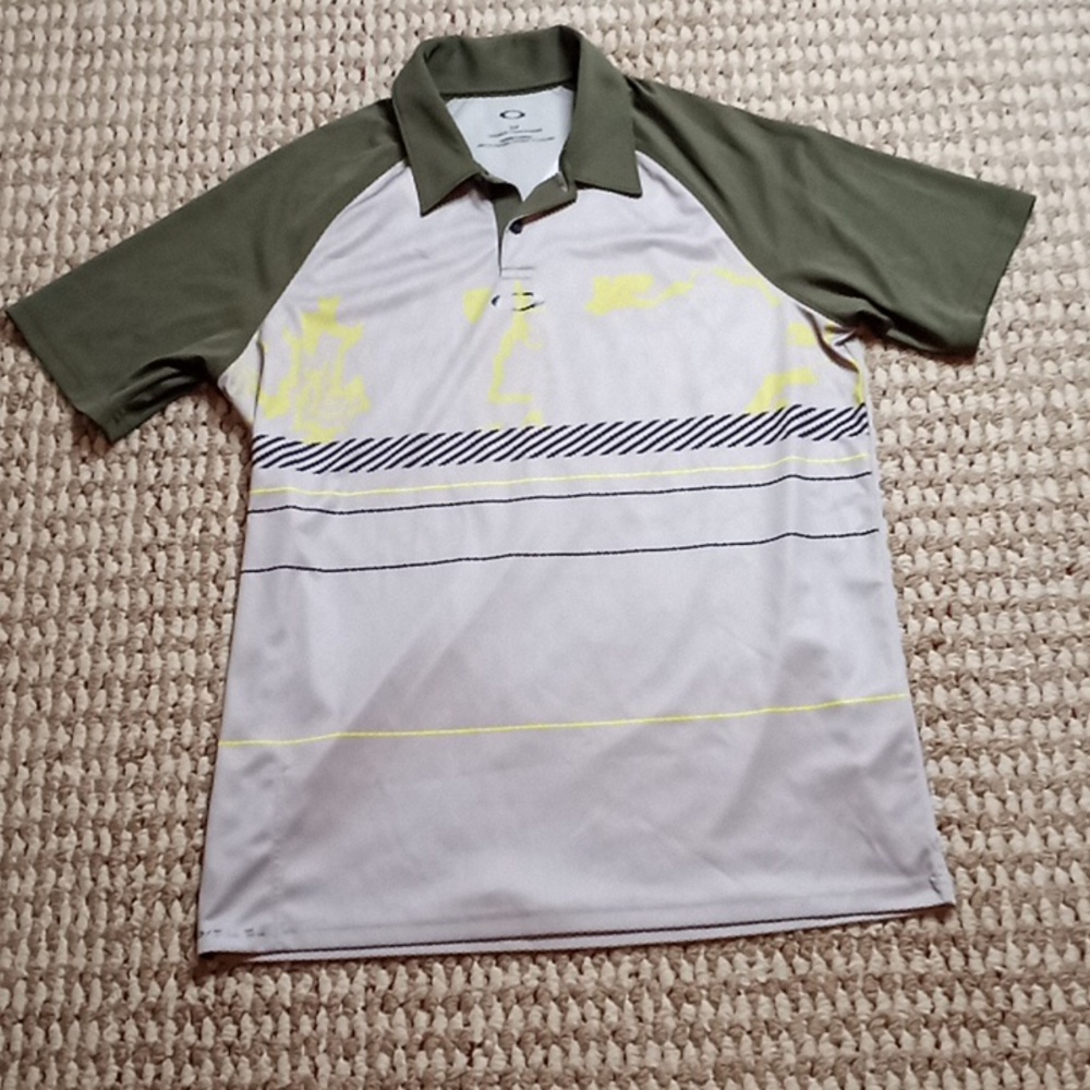 Oakley Performance Polo Shirt Small Regular Fit Top
